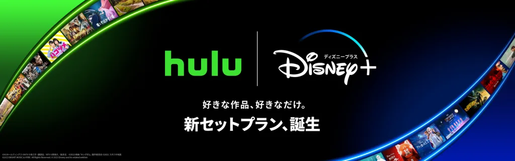 Hulu|Disney+セットプラン